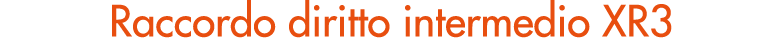 Raccordo diritto intermedio XR3